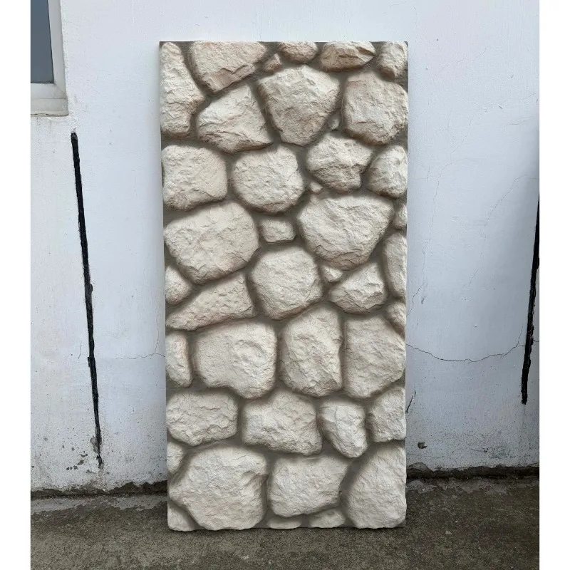 Artificial Stones for Garden Faux PU Stone Wall Panel Wall Panels for Interior & Exterior Decoration Fireplace Surround