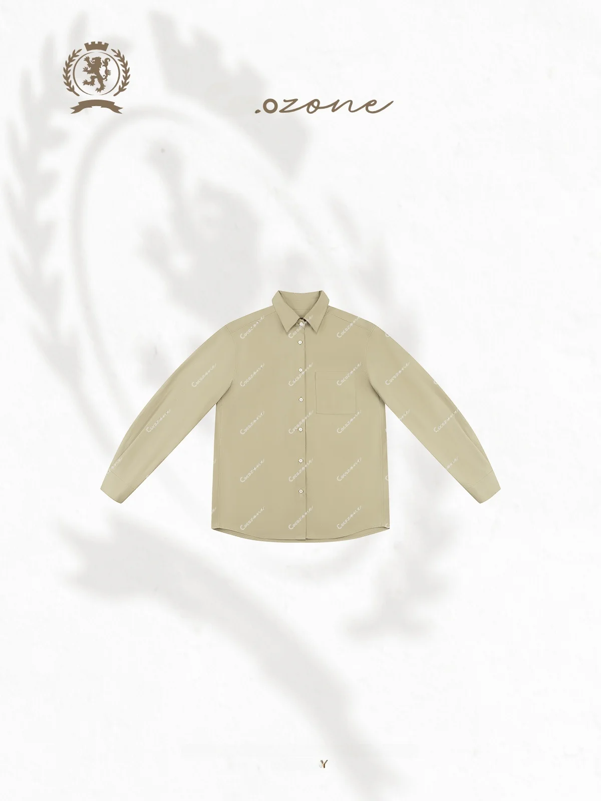 

Рубашка ZONE из 100% хлопка, повседневная, свободного кроя, с длинными рукавами, однотонная, с пуговицами, модель CCC2282, в стиле британского колледжа.