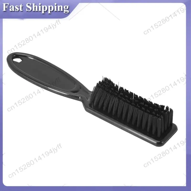 -ABDH 30 قطعة فرشاة تتلاشى مقص مقص تنظيف فرشاة صالون حلاقة الجلد تتلاشى خمر النفط شكل رأس نحت تنظيف فرشاة