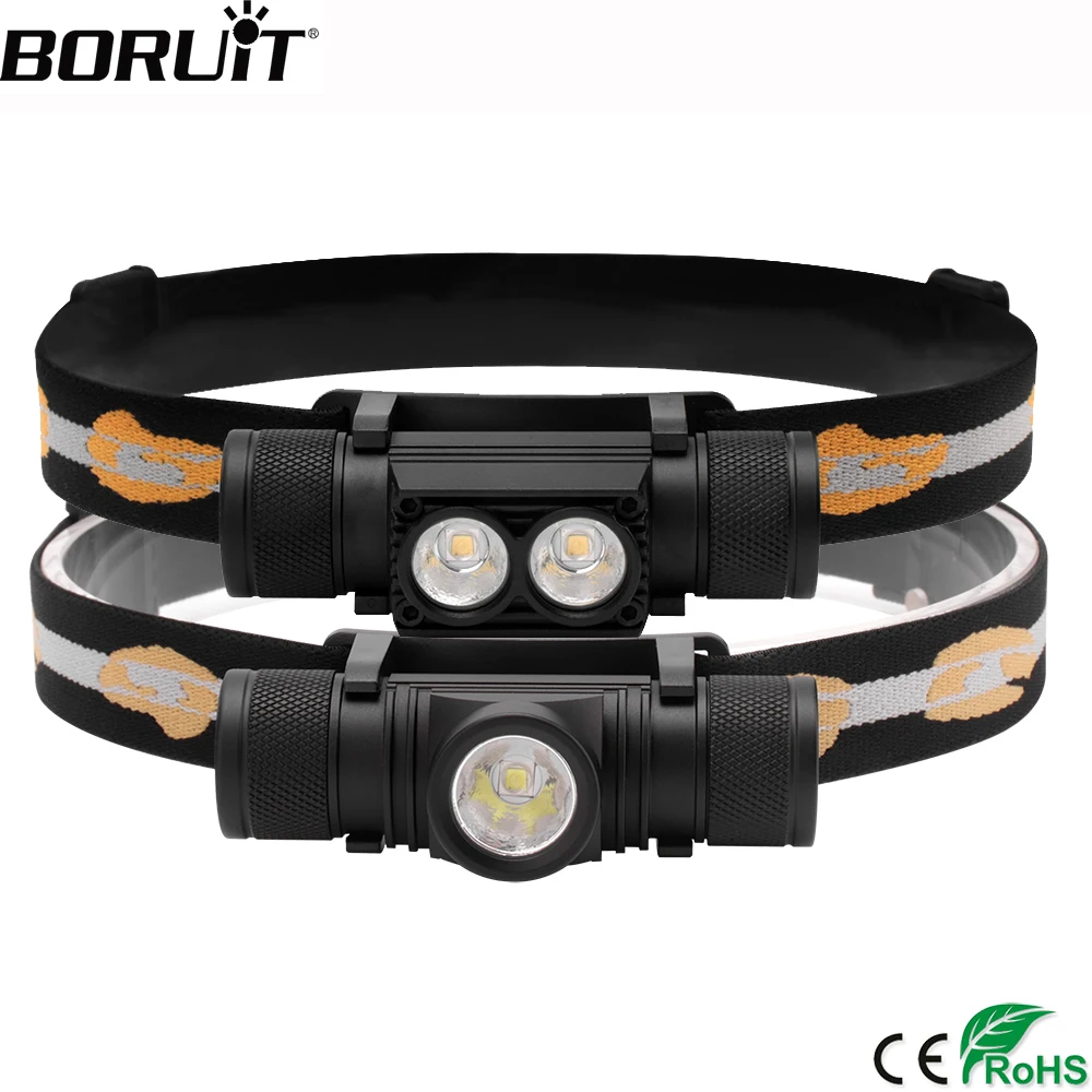 boruit d10 20 25 led mini farol 3000lm usb recarregavel de alta potencia cabeca tocha a prova impermeavel agua acampamento pesca lanterna 01