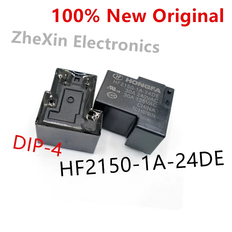 5-10PCS/Lot  HF2150-1A-24DE 、HF2150-1A-18DE 、HF2150-1A-12DE 、HF2150-1A-5DE  DIP-4   New original high-power relay  HF2150-1A