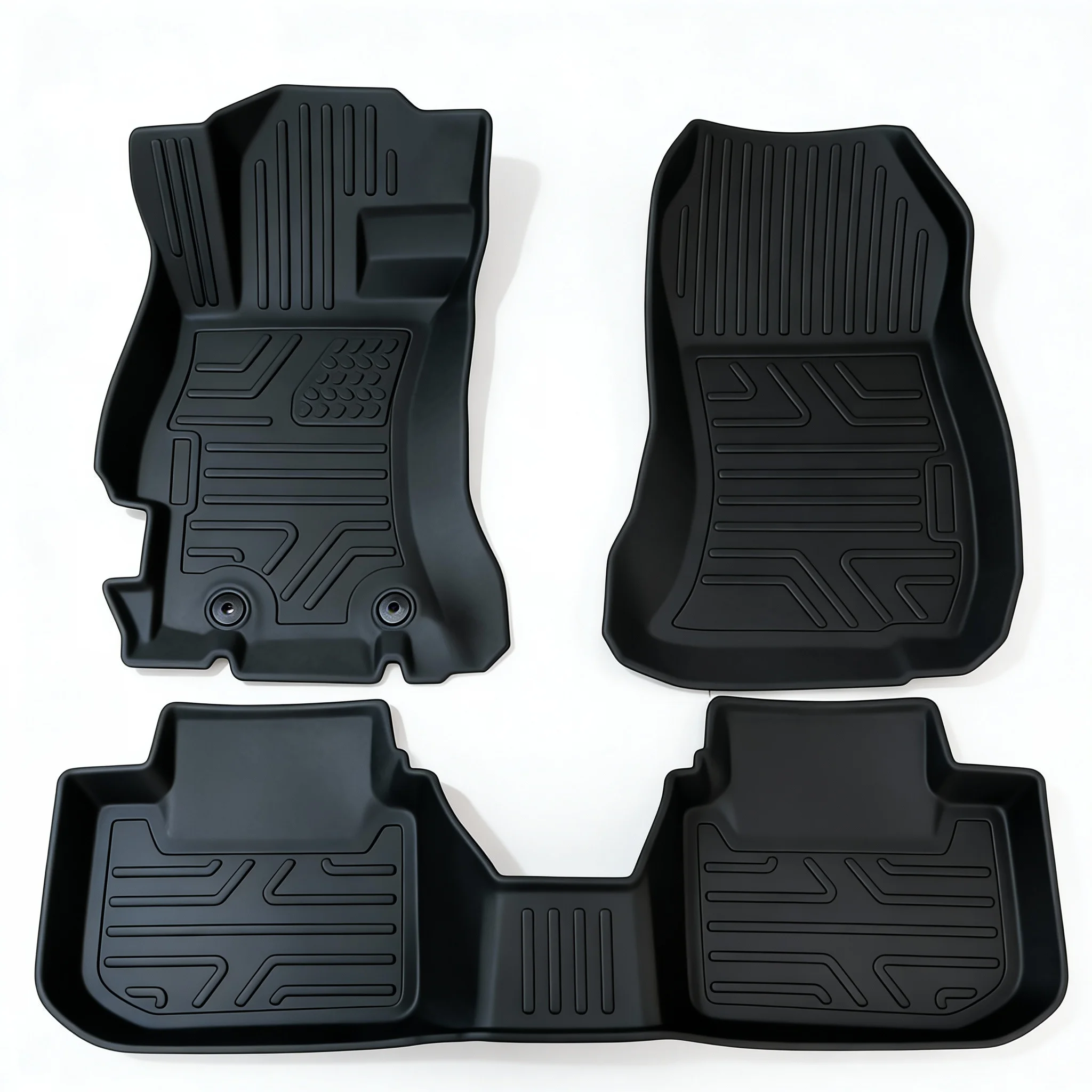 Dream Car Waterproof Sports Branded Designer 3d Custom Rubber Universal Carpets Floor Car Mats With Logo For Subaru WRX WRX STi