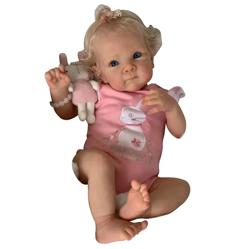 

Кукла-реборн Бетти 45 см, реалистичная, с эффектом мягкого прикосновения, художественная кукла, 3D многослойная роспись кожи, высококачественный подарок