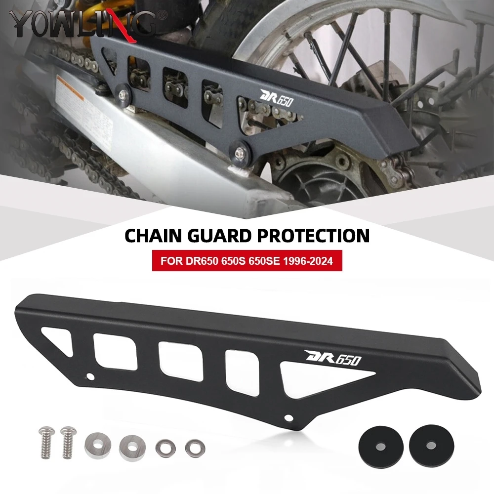

For SUZUKI DR650S DR650SE DR650 1996-2024 2023 2022 2021 Wheel Chain Belt Guard Cover Protector DR 650 S SE 2019 2018 2017 2016