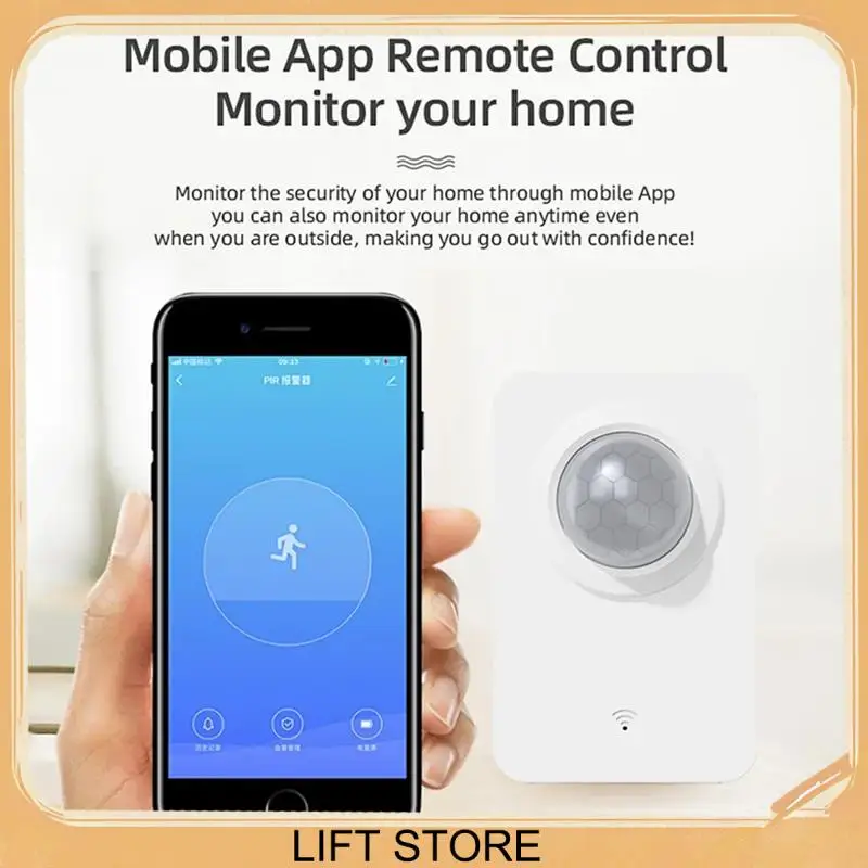 

BTLIFE-Tuya PIR датчик движения для умной жизни инфракрасный пассивный детектор охранной сигнализации детектор дистанционного управления