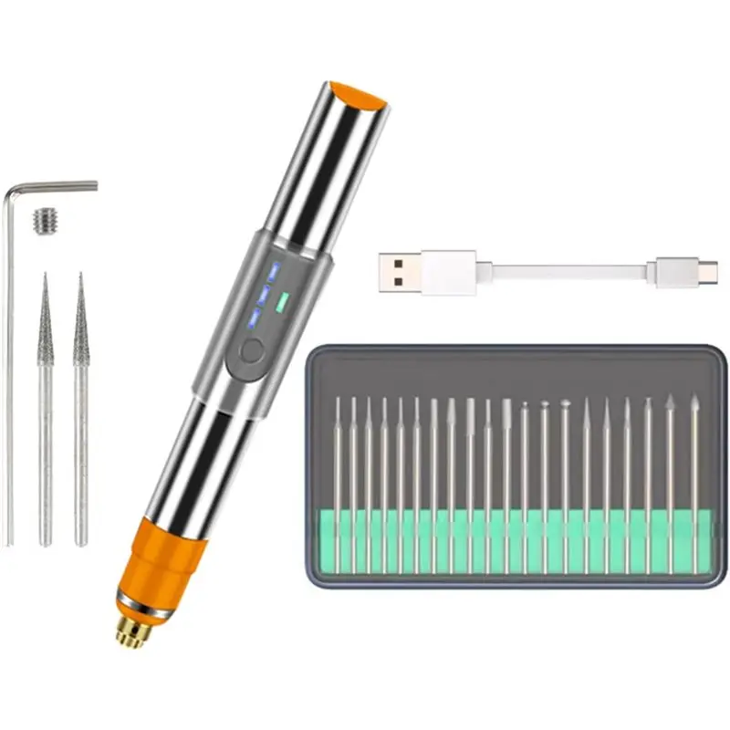 AS94-High-Accuracy Engraving Tool Kit-Metal, Wood, Stone Compatible, Ideal For Jewelry Crafting, Art Stone Projects