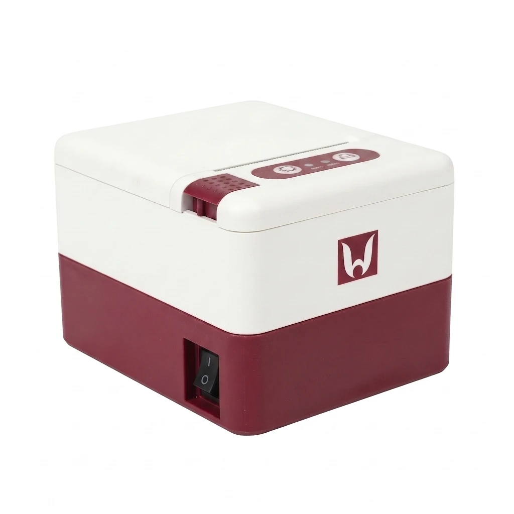 WEIHUANG P20 58mm 2 Inch Mini Thermal Label Receipt Printer USB Barcode Sticker Maker for Price Tag Small Business Retail
