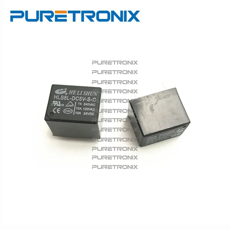 10 個 HLS8L-DC5V-S-C HLS8L-DC12V-S-C dip リレー
