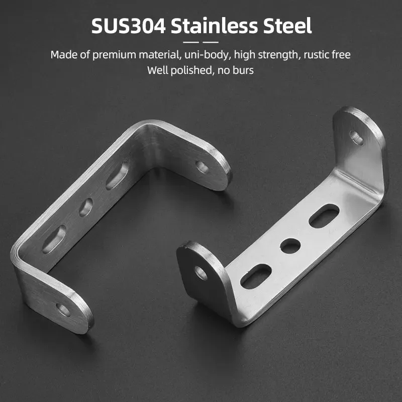 U-Shaped Bike Seat Post Carrier Rack Adaptor Mount Conversion Bracket Adapter Stainless Steel Carbon Bicycle Rear Shelf Stand