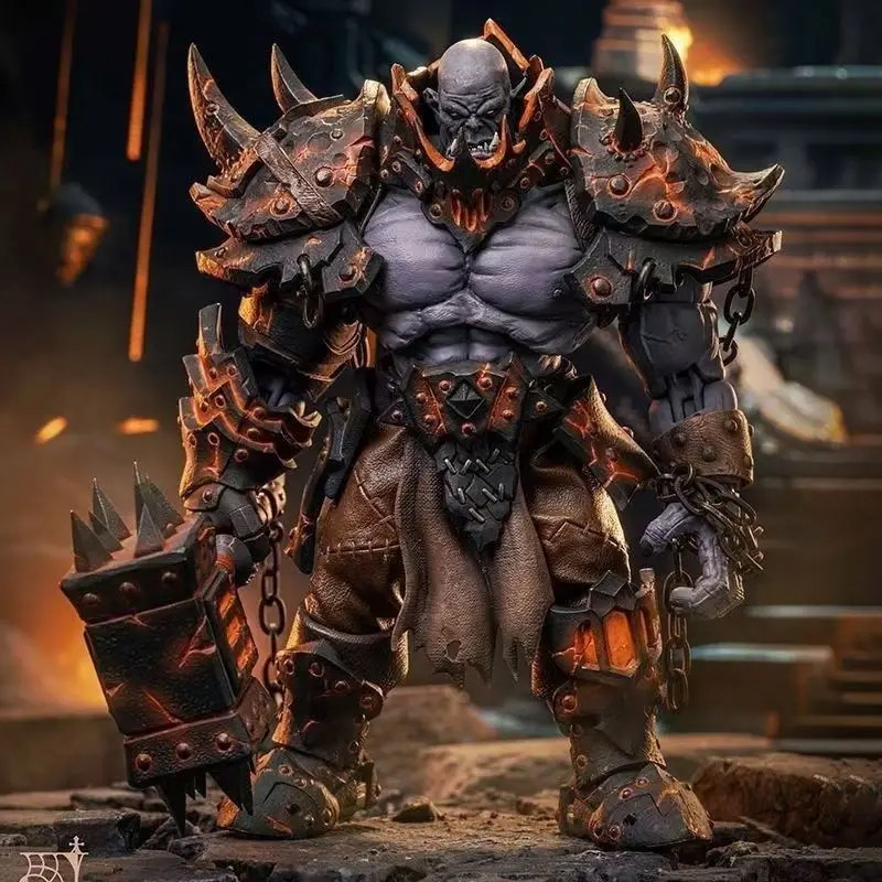 

В наличии Модель фигурки серого рыцаря Horde Guard 05, литая из расплавленного пламени