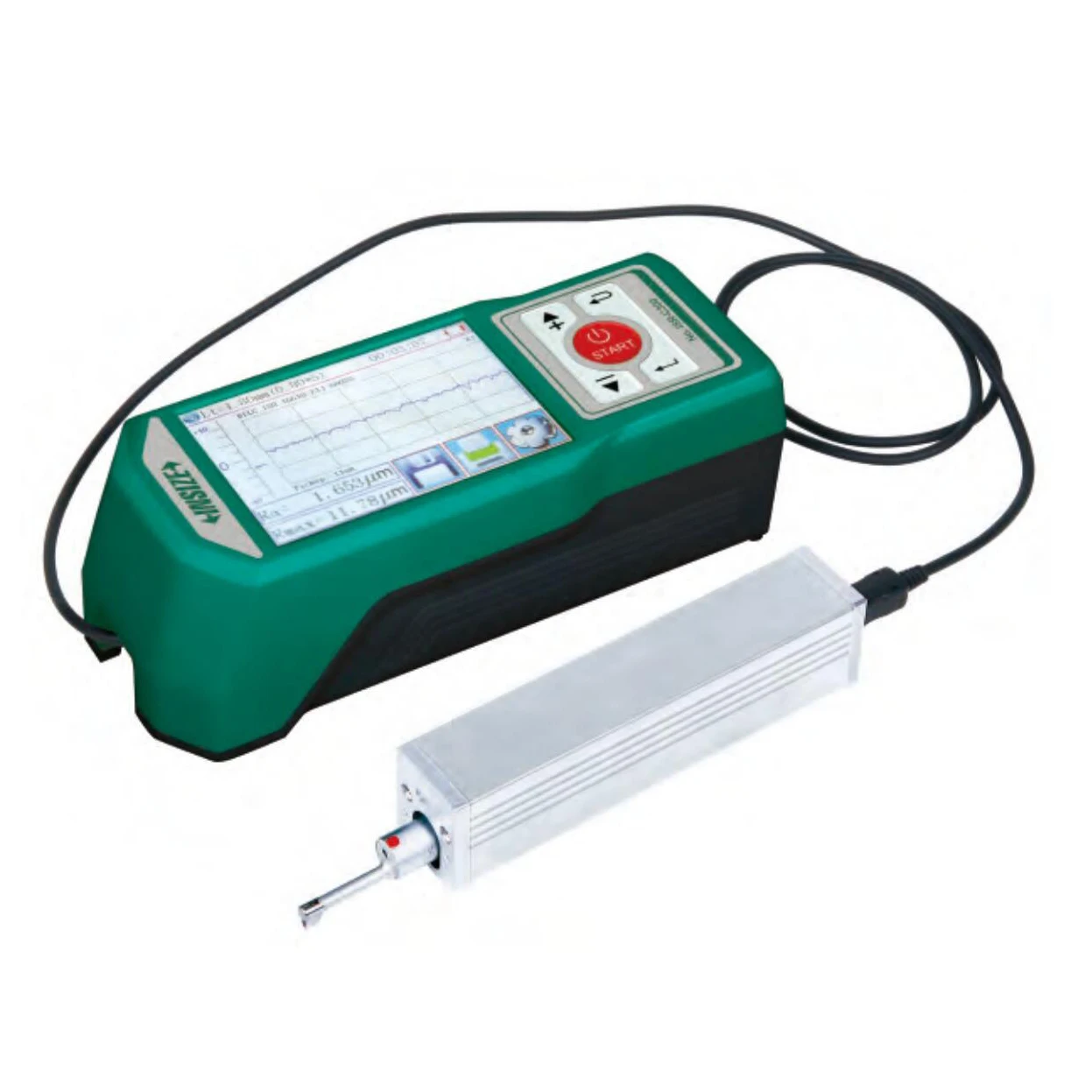 

Портативный измеритель шероховатости поверхности ISR-C300 со встроенным сенсорным экраном и съемным дисплеем