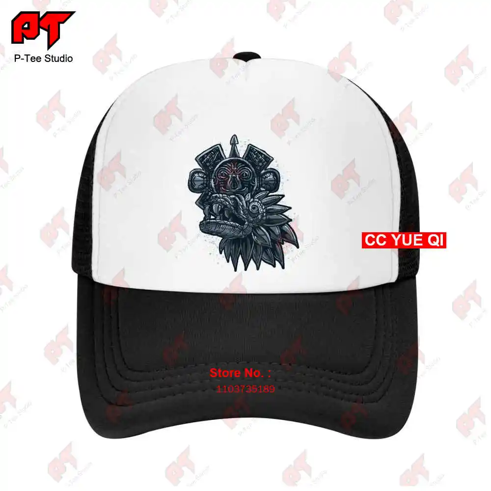 Aztec God Quetzalcoatl Cool Snake Dragon Inca Maya Baseball Caps Truck Cap 8NXX