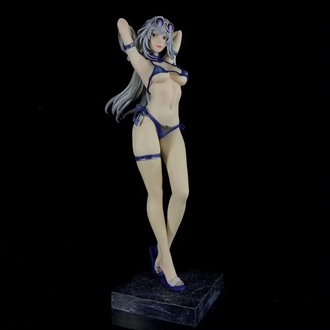 45 cm Honkai Star Rail Jingliu maillot de bain Ver figurine d'anime Statue avec tenues interchangeables Pvc modèle à collectionner jouets de bureau