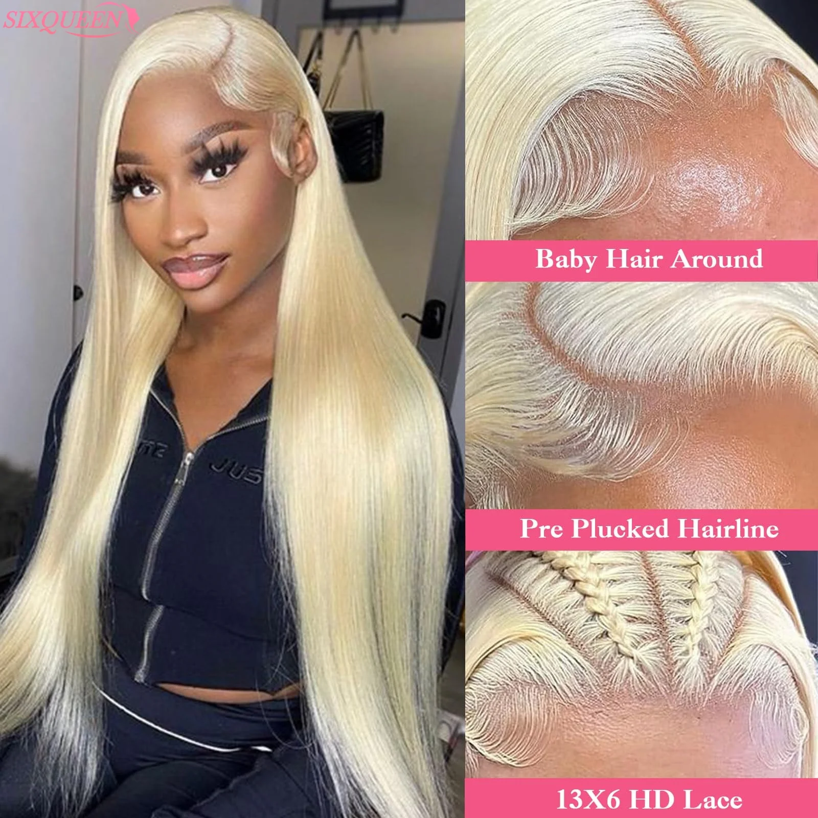 شعر مستعار أمامي بدانتيل 13X6  - مراجعة Eyelash Extension Natural Look وسعره