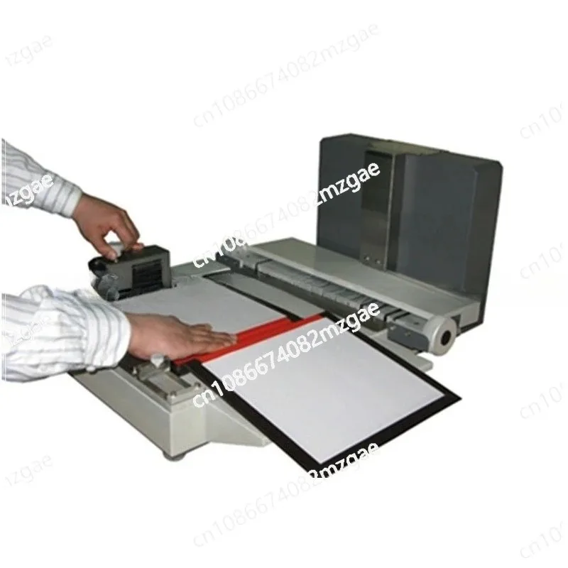 Fast Hardcover Photo Album Maker 12-Inch Butterfly Binding Machine, for DIY Craft and Professional Album Making
