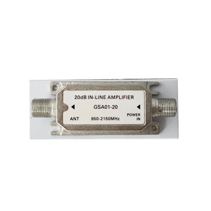 

20dB IN-LINE AMPLIFIER 950-2150MHz Connect LNB and Media Player