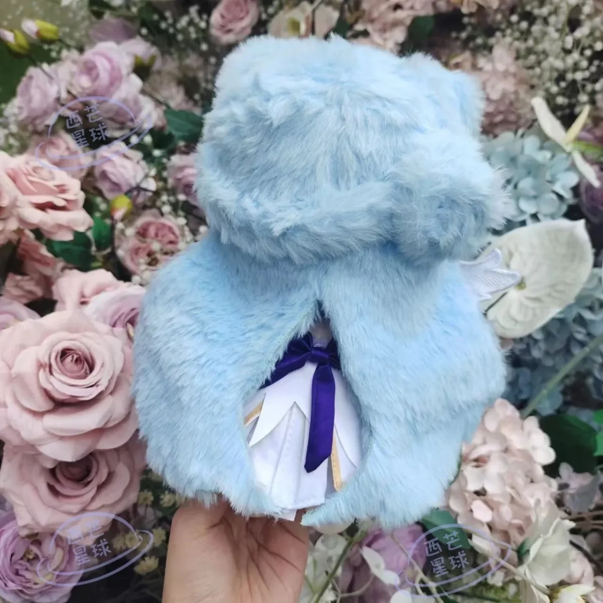 

Stuffed 20cm Game Anime Honkai: Star Rail - Robin (Robin Meow Meow) Normal Body Plush Doll Toy Soft Dress Up Cotton Kid Gift