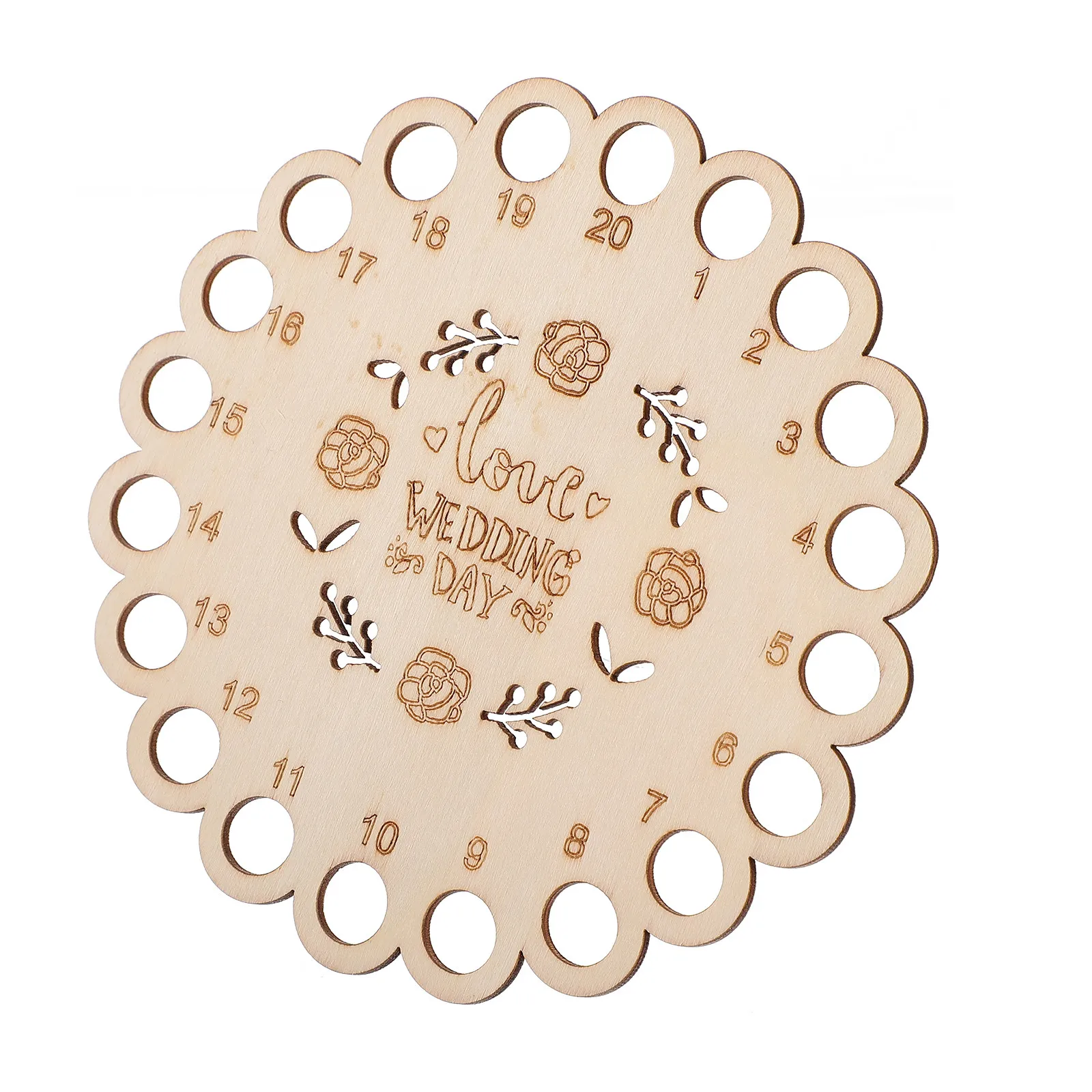 

Деревянная доска для организации ниток для вышивания, 1 шт., с полым узором, для хранения швейных ниток, для рукоделия