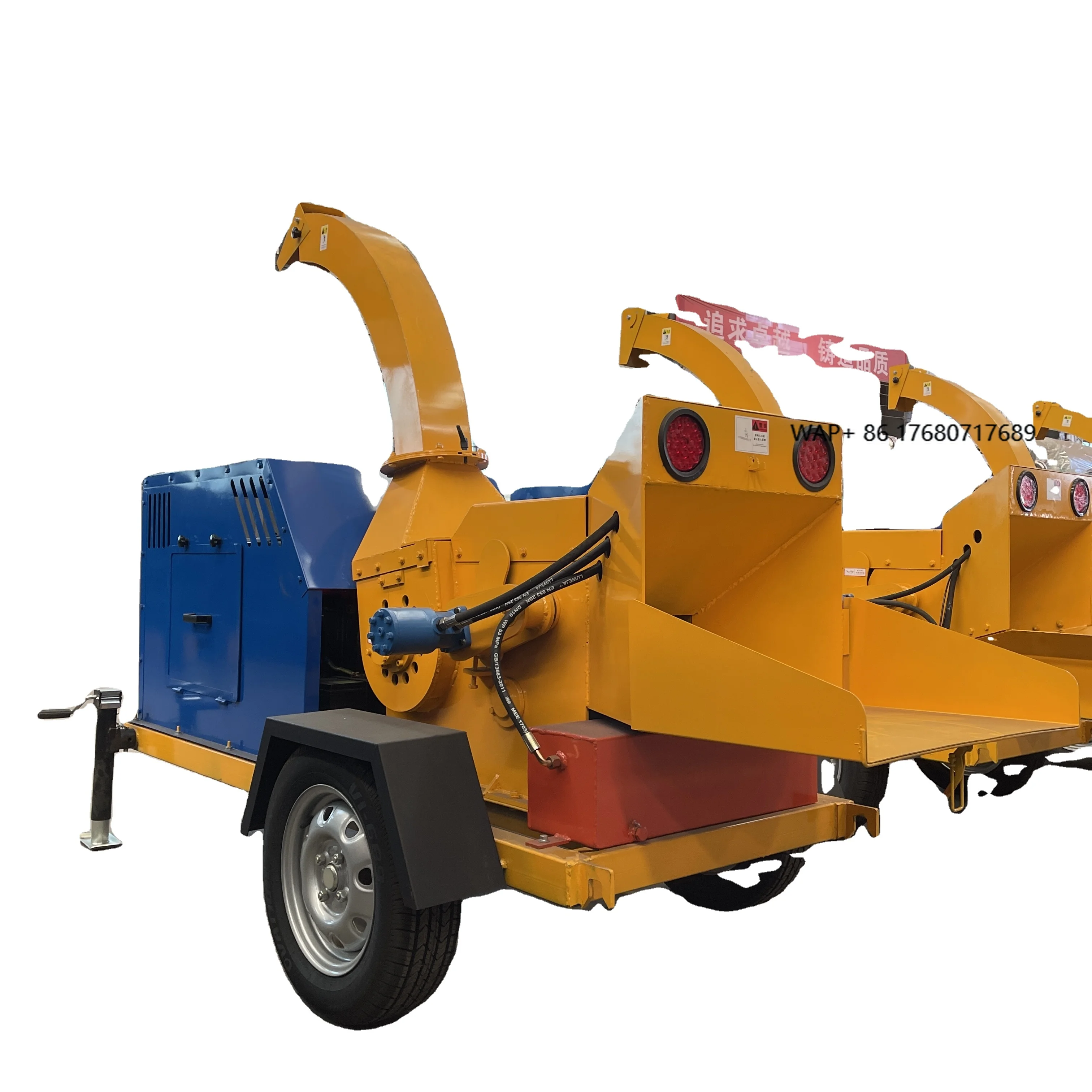 Continuous Efficient Operation of Wood Crusher Tree Branch Crusher Wooden Chipper