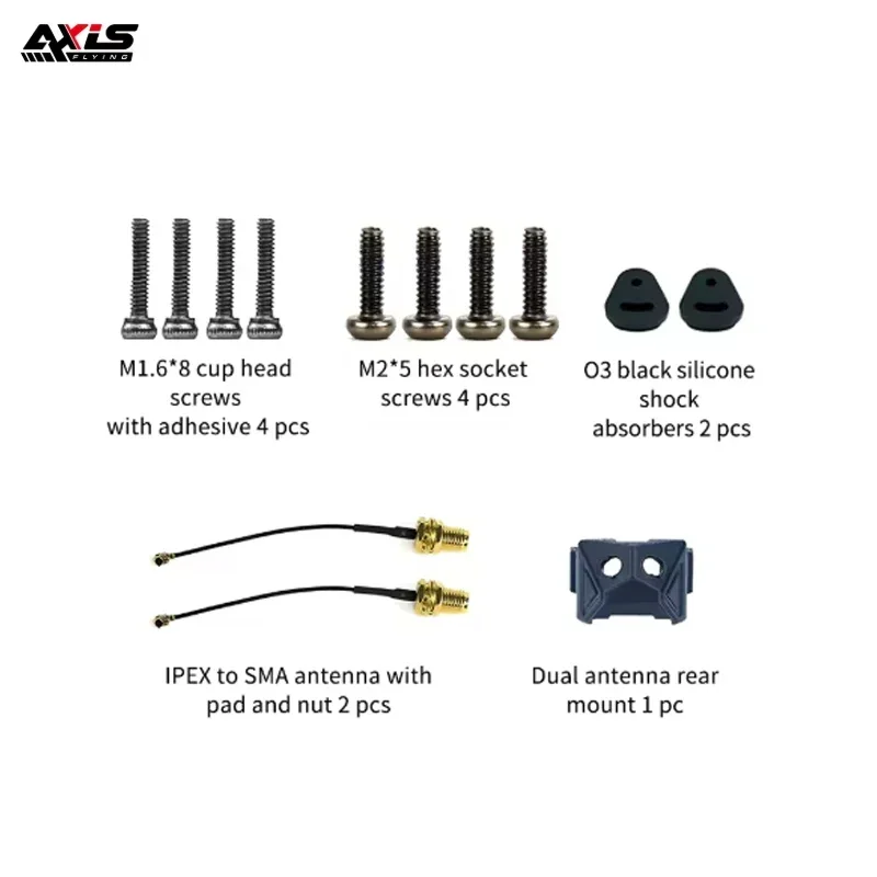 Manta5 SE FPV Drone Frame Kit Axis Squashed-X Frame for Cinematic Freestyle Long Range Drone