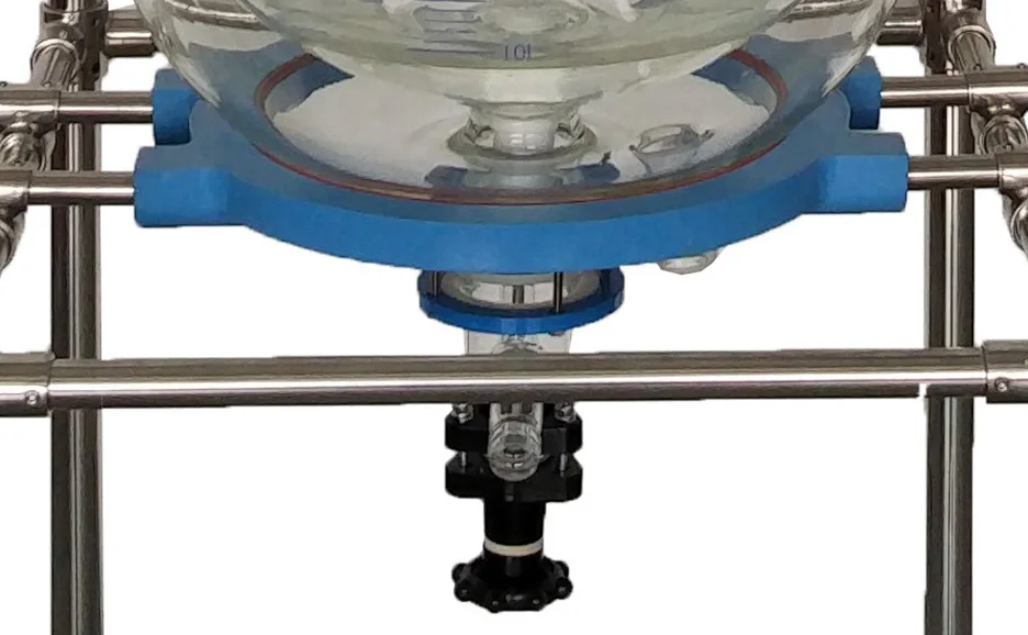 Shanghai Linbel High Qualified 100L L Glass Reactor 100 Liter Reactor for Chemical Synthesis