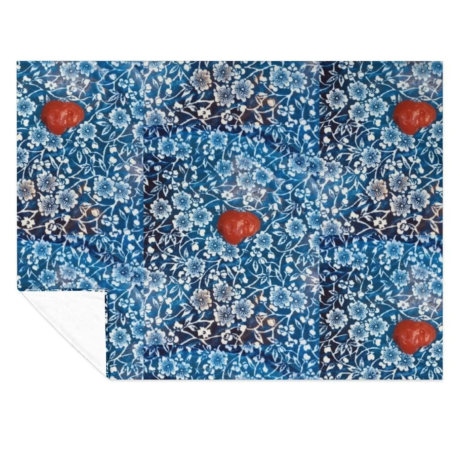 

Wetherspoon's Plate + Ketchup Throw Blanket Soft Plaid Large Fashion Sofas warm for winter Blankets