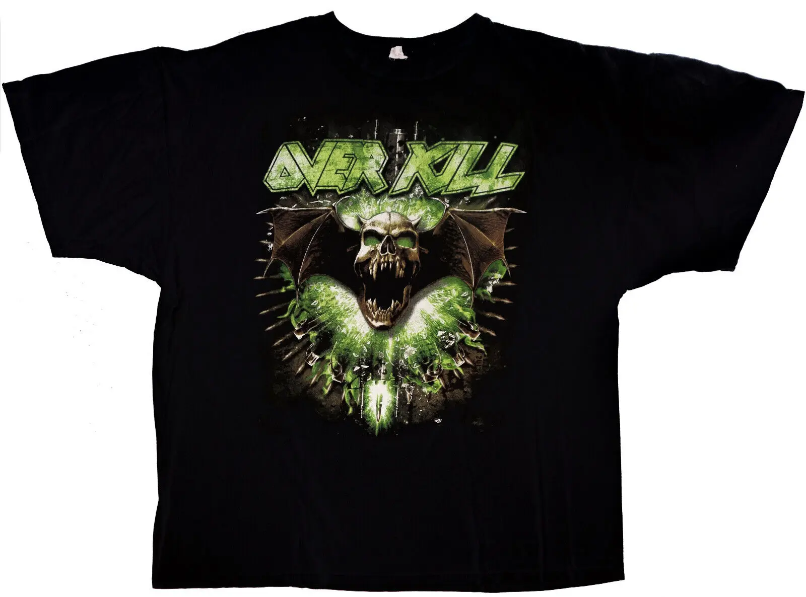 Overkill Usa Tour 2013 Vintage T Shirt Xxxl Heavy Metal Concert