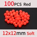 12 mm 100 piezas rojo