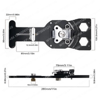 Adjustable Woodworking Angle Track Saw Square 90 Degree Aluminum Alloy Guide Square Rail