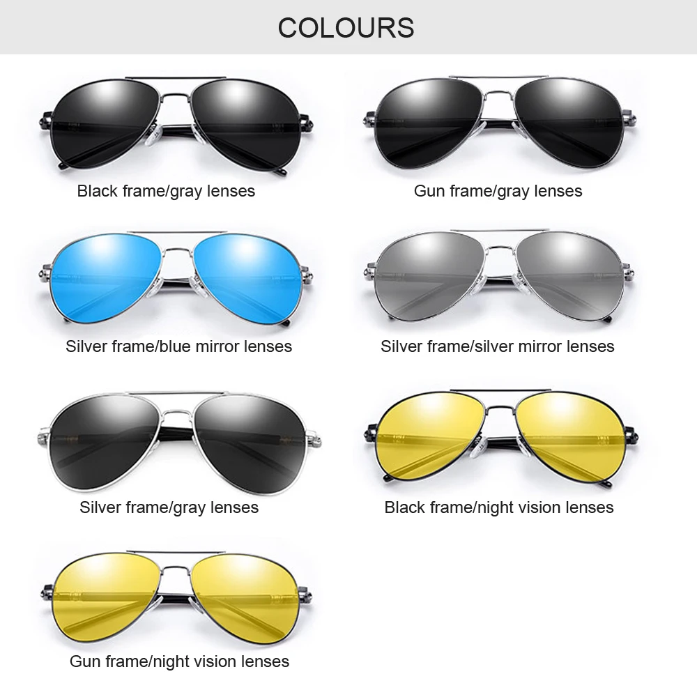 VSUN-gafas de sol polarizadas HD para hombre, lentes de sol con protección UV, visión Real, filtro de ojos, deslumbramiento, conducción, pesca, 100%