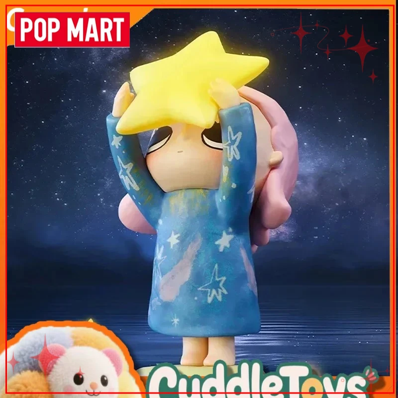 Genuine POPMART Nyota Free Growth Series Trendy Toy Blind Box
