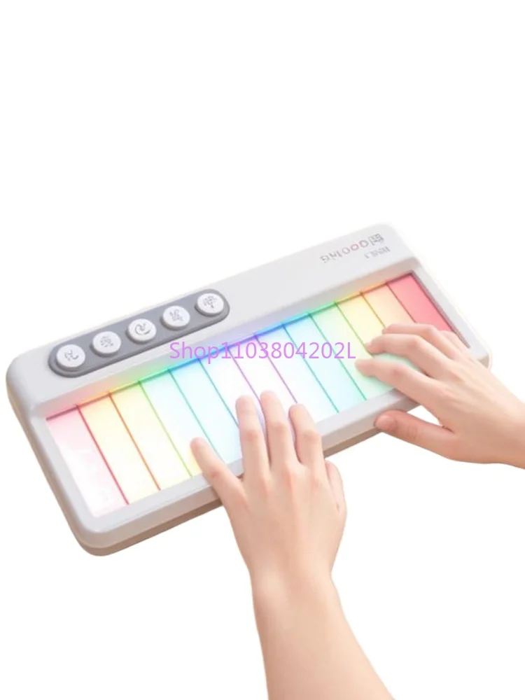 Children's Electronic Organ Color Screen Touch Entry Early Education Enlightenment Beginner Piano Girl Gift 3-6 Year Old