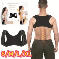 Invisible Back Posture Corrector Trainer Adjustable Shoulder Brace Straight Holder Clavicle Support for Men Women Adult Children
