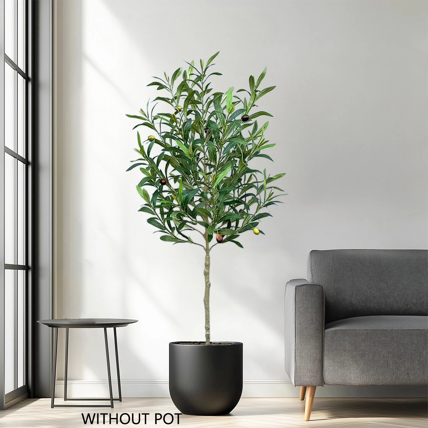 New 90-160CM Artificial Olive Plant tree Branch Fake plant Realistic touch indoor faux plant for New year Home Office Decoration