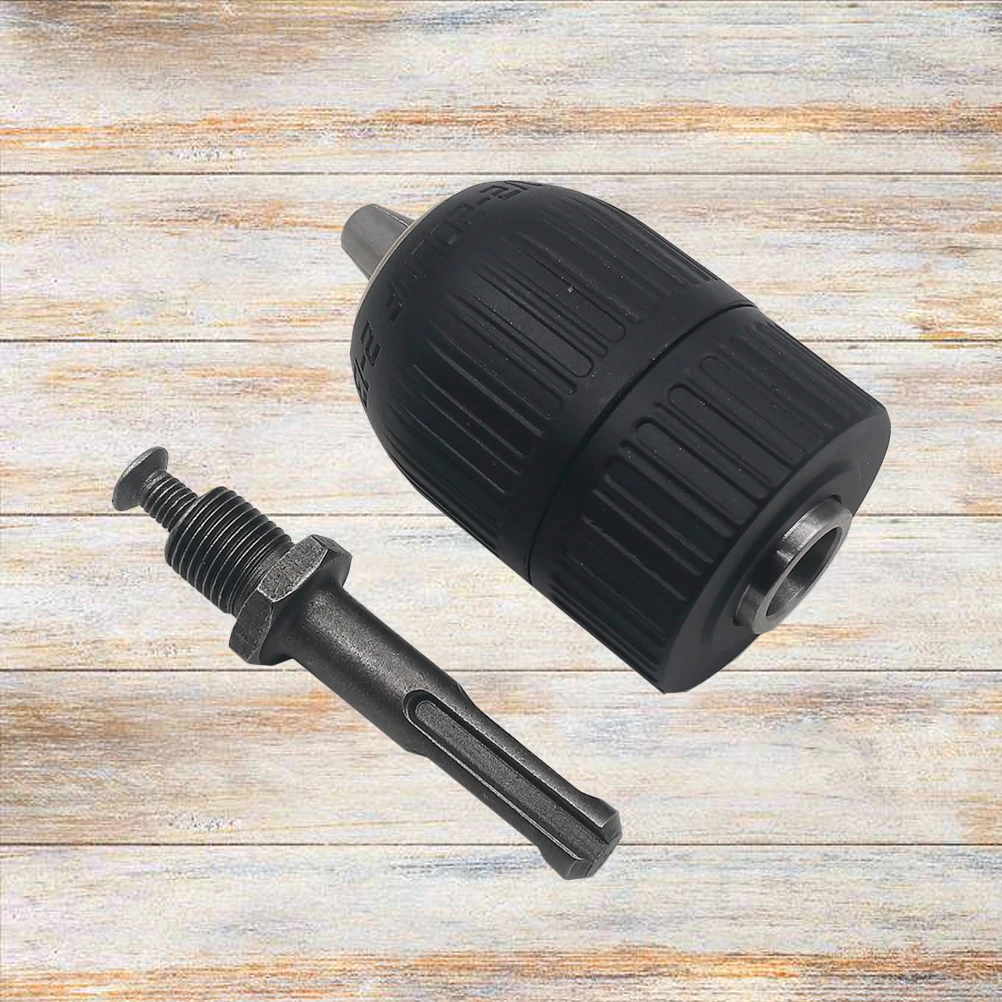 

Self-Tightening Drill Chuck Set 2-13Mm Brass Keyless Electric Rotary Tool Clamp For Wood Abs Cardboard Punching Hardware