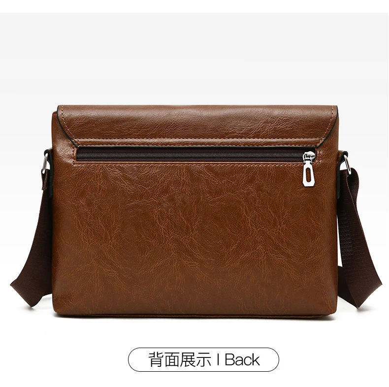 Briefcase For Men PU Leather Tote Boston Commuting Laptop Shoulder Executive Business Work Messenger Crossbody Side Designer Bag