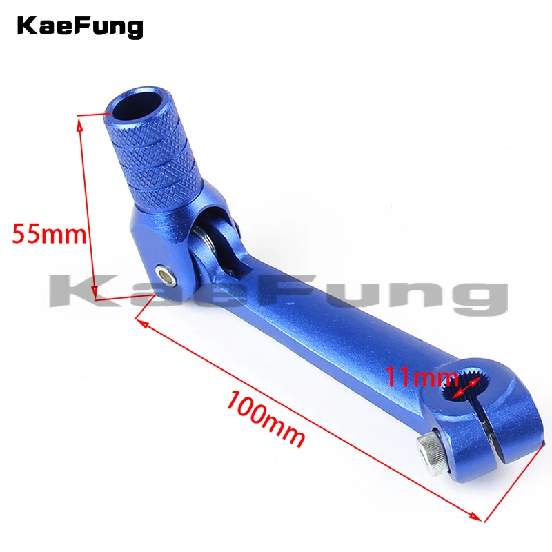 Motorcycle Aluminum Folding Gear Shift Lever Fit Kayo T2 T4 T6 BSE 189 J1 J2 250cc Dirt Bike Motocross Dirt Pit Bike Moto Parts