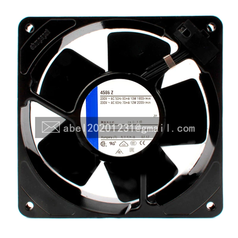 

BRAND NEW 4586Z 4586 Z AC 230V ORIGINAL COOLING FAN COOLER 119 x 119 x 38 mm