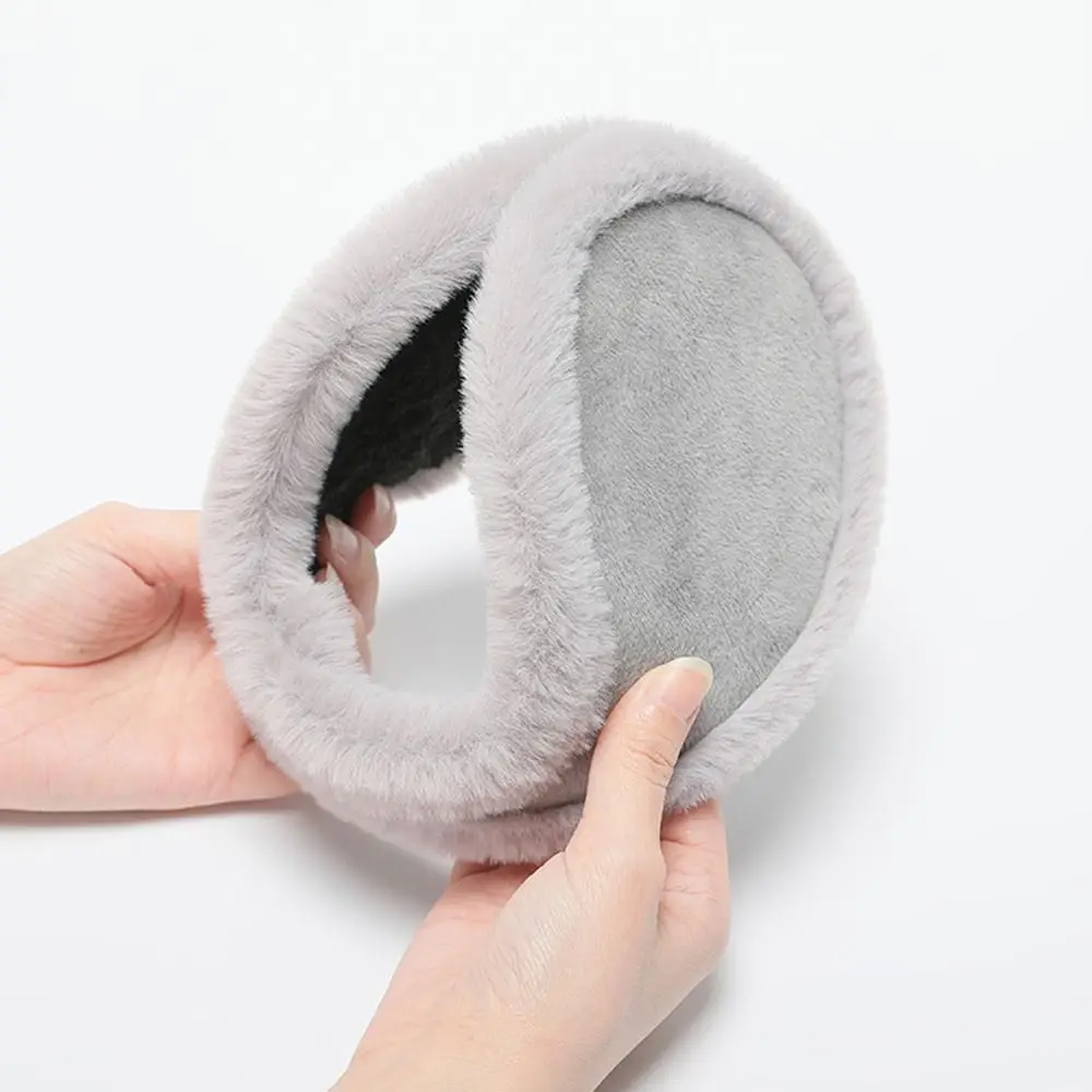 Warm Thicken Warm Thicken Velvet Earmuff Windproof Earpiece Compatible Winter Ear Cover Thicken Warmer Thickening