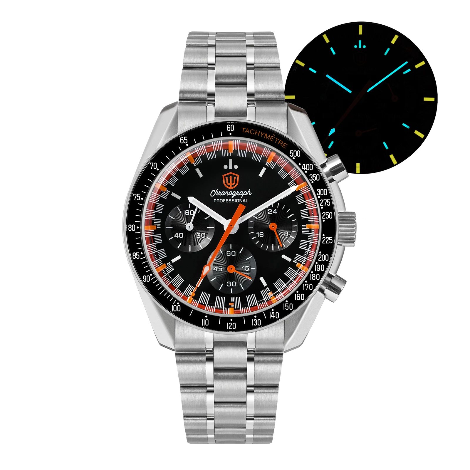 Watchdives New WD1863 Quartz Watch VK63 Chronograph Movement