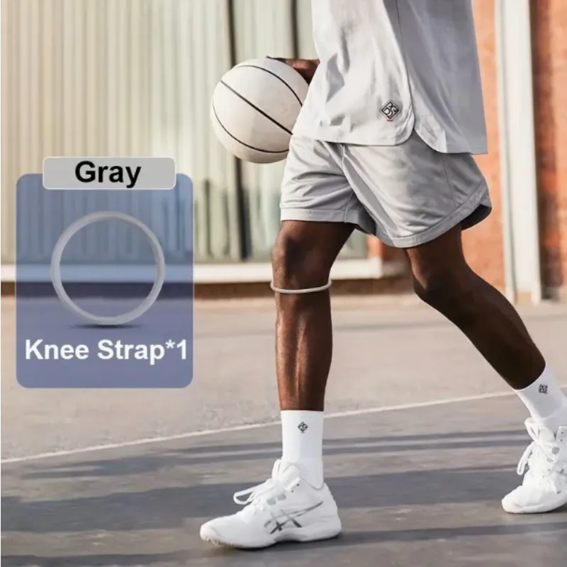 1PC Fine Patella Belt Basketball Knee Force Belt Patella Knee Joint Rope Ring Rubber Band Sports Pad Elastic Fixation Ultra-fine