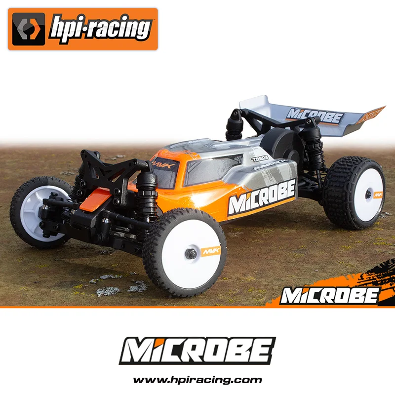 Hpi Maverick 1/24 Microbe 2wd Buggy Remote Control Electric Two Wheel Drive Off-Road Vehicle Rc Racing Model