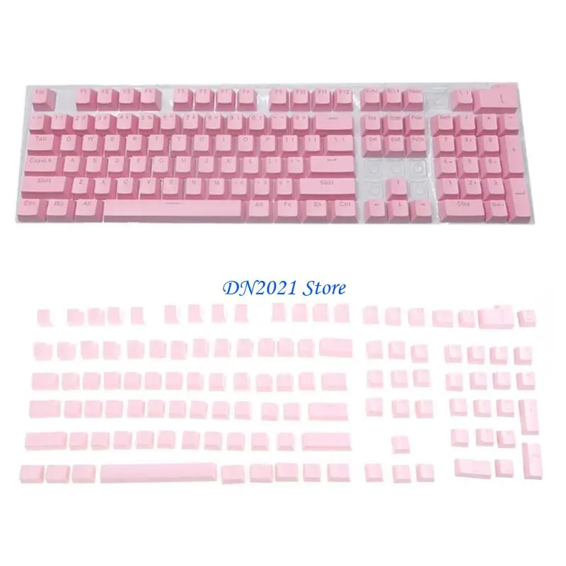 F3KE ABS for Key Button OEM Profile Backlit 104 for Key Cap Suitable for Mechanical K
