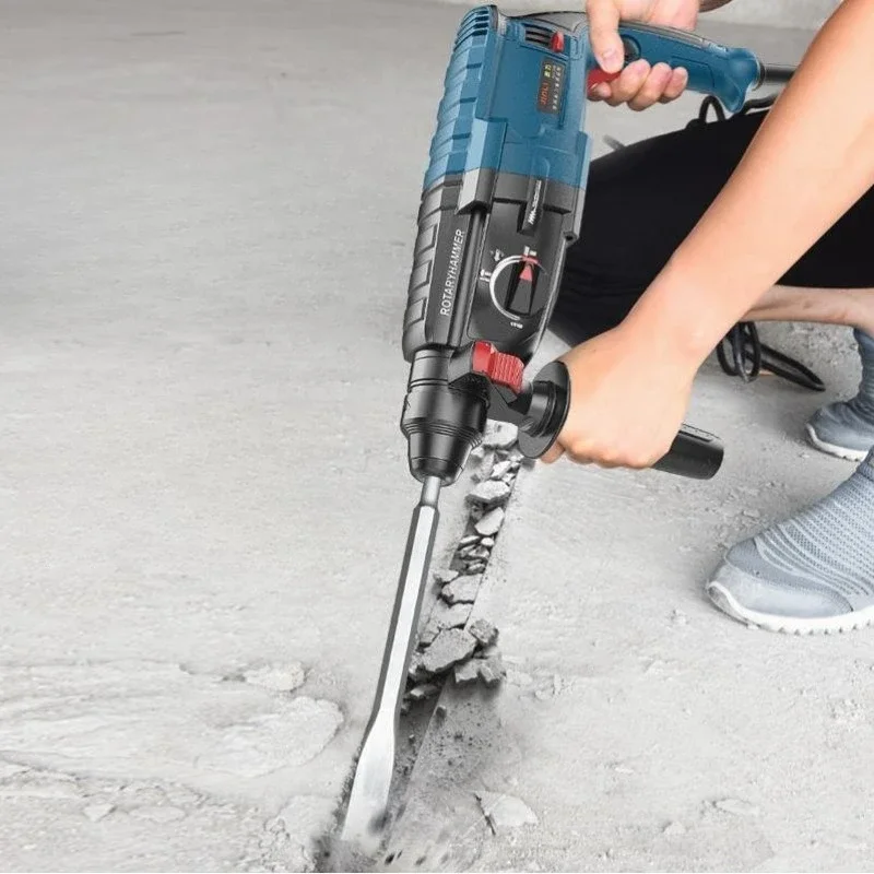Electric hammer electric drill electric pick three-purpose multi-functional industrial-grade high-power concrete impact drill
