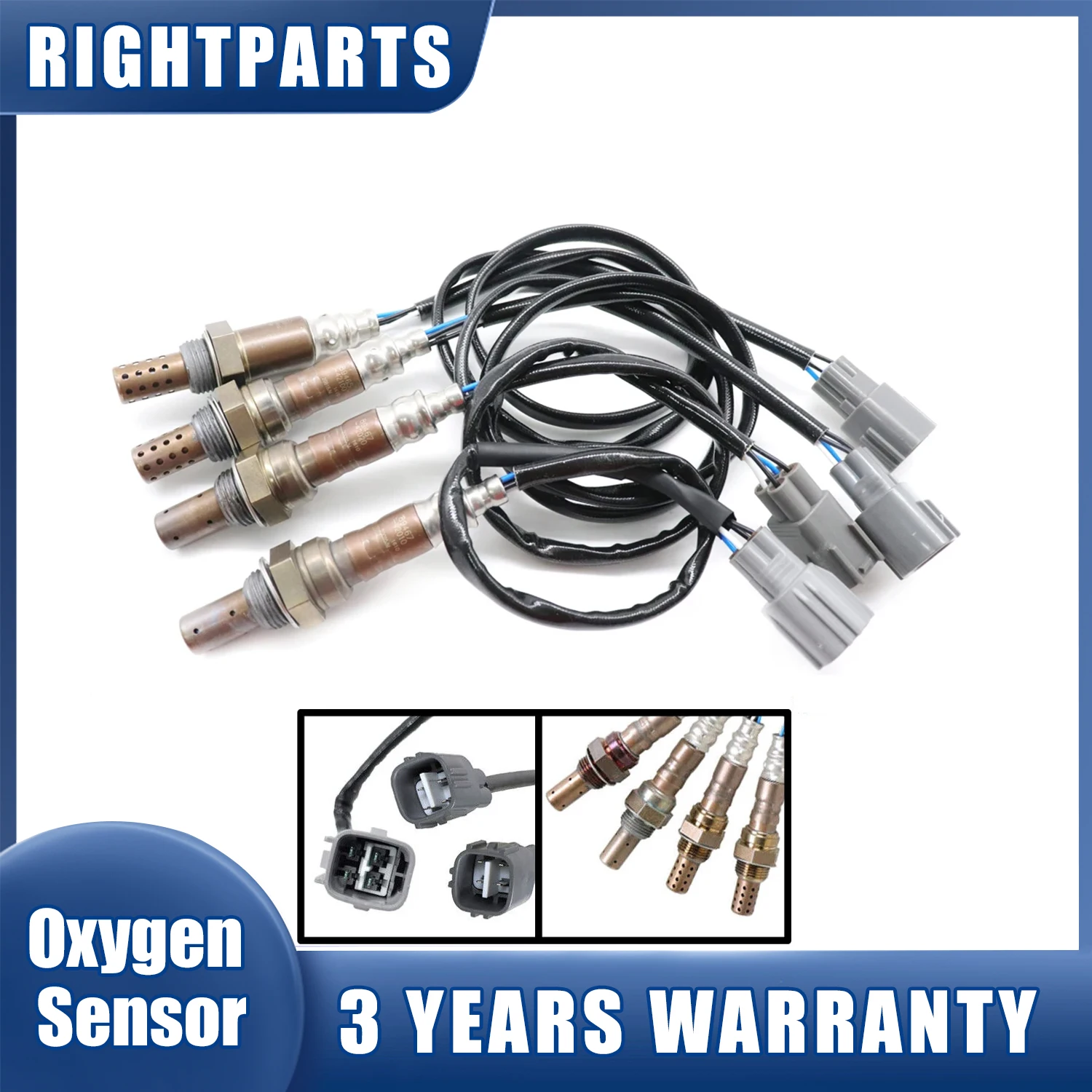 

Upstream+Downstream Lambda O2 Oxygen Sensor 89467-42010 89467-42020 89465-42090 89465-42100 For Toyota Rav4 2.0L 2001 2002 2003