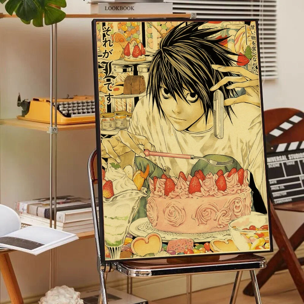 Anime Death Note Classic Movie Posters HD Quality Poster Wall Art Painting Study Nordic Home Decor