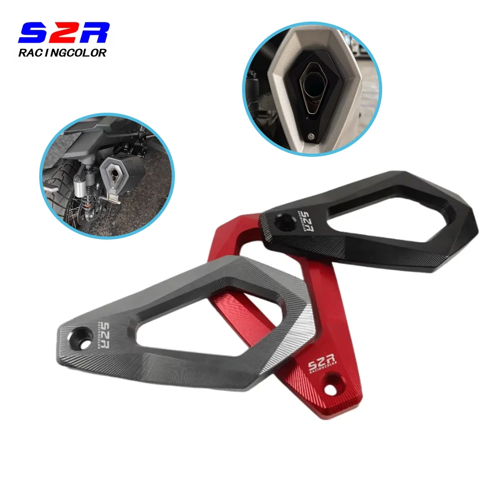 

For Zontes 368g 368d 368e Motorcycle Accessories Exhaust Protector Resistance Aluminum Alloy Material Easy Installation