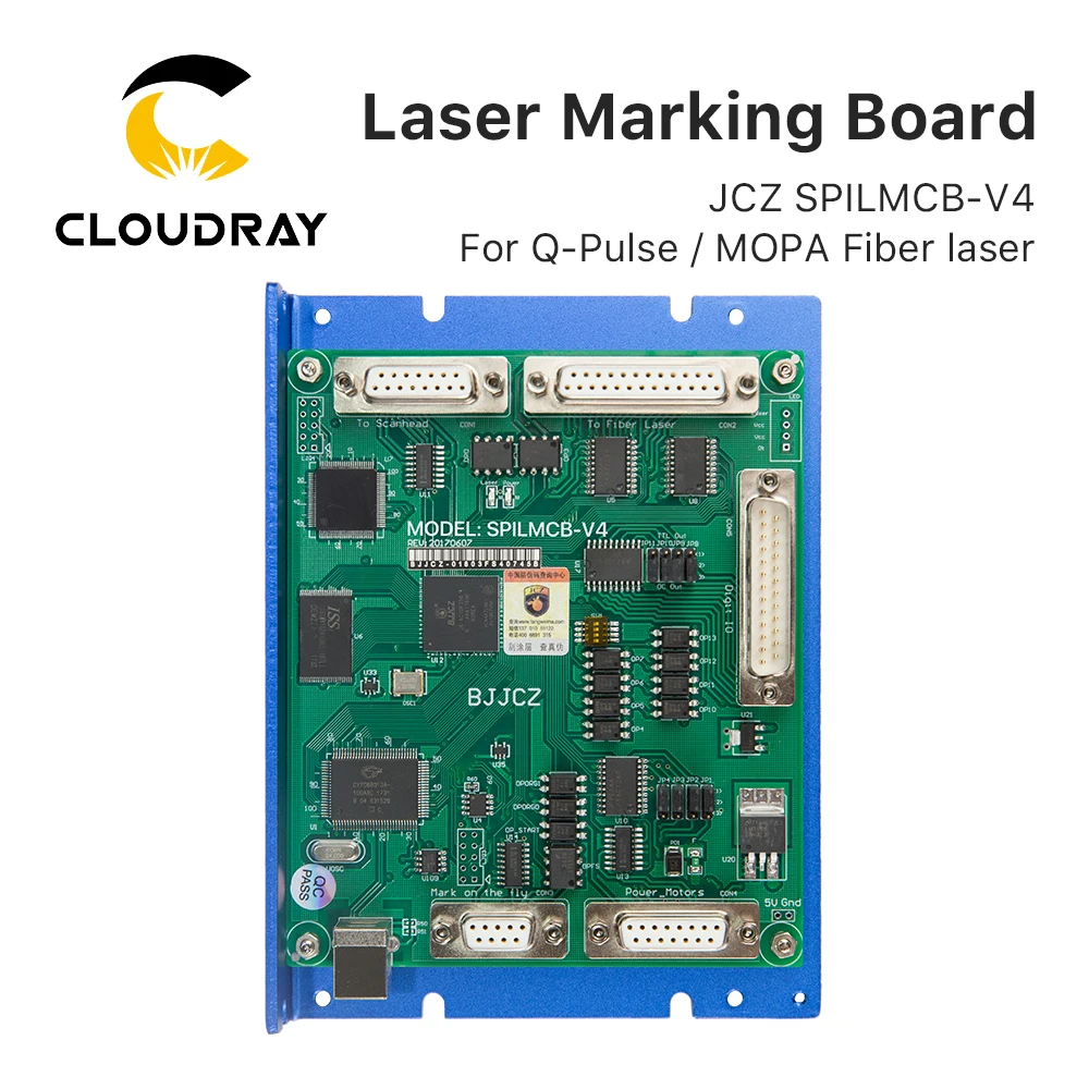 Cloudray JCZ Laser Marking Machine Controller Card FBLMCB-V4 / SZLMCB-V4 / SPILMCB-V4 for Fiber / CO2 Marking Machine