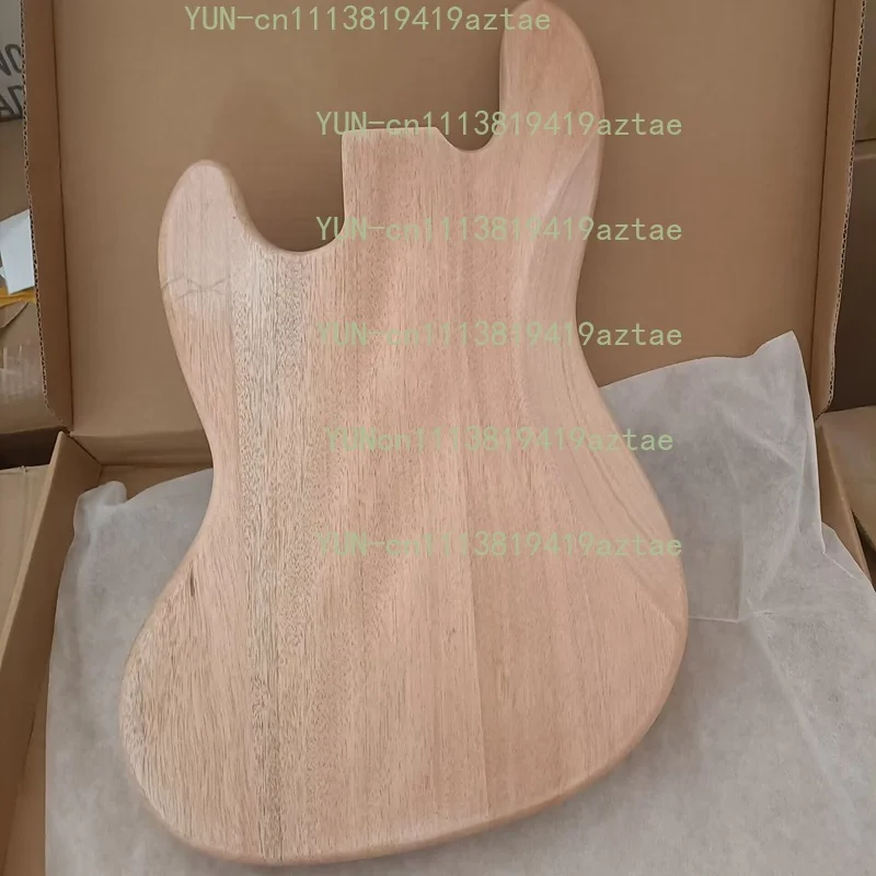 Electric bass body Guitar body Okoume wood material Guitar body, electric bass body DIY modification