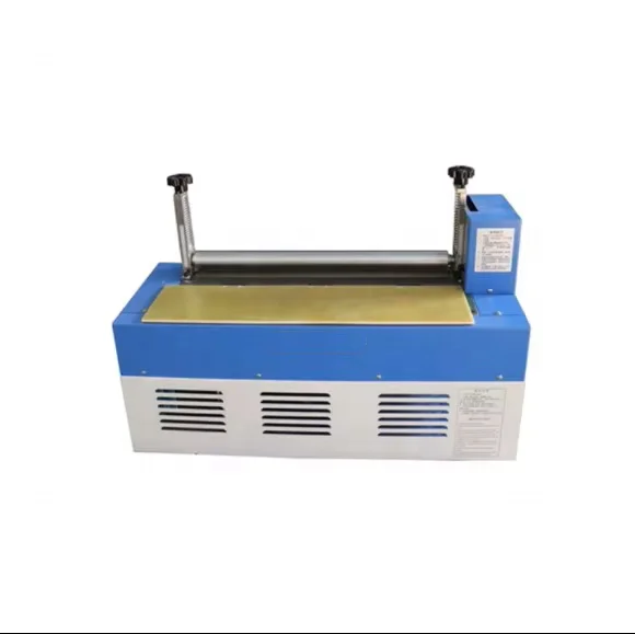 Desktop Mini Sticker Coating Machine Hot Melt Wheel Coating Machine